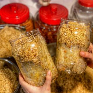 BÁNH TRÁNG CHÀ BÔNG XÙ TỎI THƠM LỪNG SIÊU NGON 400G - WINNIE HOUSE