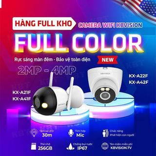 Camera KX-A21F IP WIFI Full Color 2.0MP giá sỉ