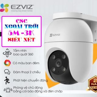 Camera IP Wifi quay quét EZVIZ C8C 5MP - Đàm thoại 2 chiều - Hàng chính hãng giá sỉ