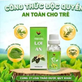 Tinh dầu Lợi An chuẩn chất lượng, giá sĩ