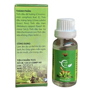 Tinh dầu Lợi An chuẩn chất lượng, giá sĩ