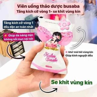 Viên Uống Nở Ngực & Se Khít Ma dam Busaba Thái Lan