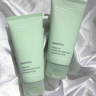 Sữa rửa mặt tẩy trang2in1 in nis free Dịu Nhẹ Chiết Xuất Trà Xanh 150g