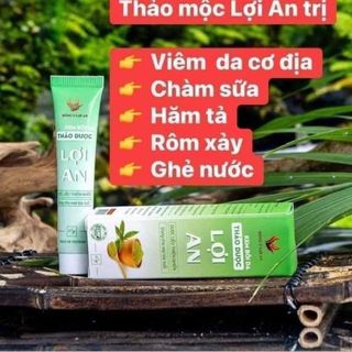 Kem bôi da Lợi An chuyên trị hắc lào, vảy nến, chàm sữa, rôm sảy, nấm đầu .giá sĩ