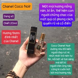 Tổng hợp nước hoa chiết 20ml xịn chuẩn tính dầu Pháp