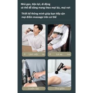 Máy Massage 4 Đầu 10 Chế Độ Giảm Cơ Căng Cơ Trị Nhức Mỏi Vai Gáy | BH 12 Tháng |