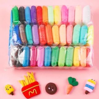 Đất nặn tự khô 12 màu kèm dụng cụ