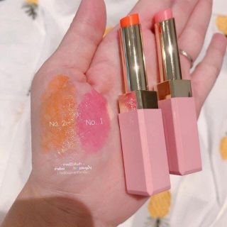 Son dưỡng môi có màu HOJO ( màu cam/ màu hồng)