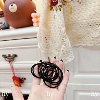 1 hộp ống dây buộc tóc vặn thừng siêu dai