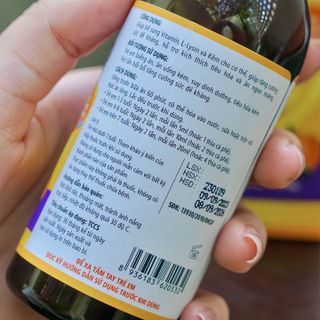 Siro Ăn Ngon Hoa Thiên Kids [Chai 120ml]