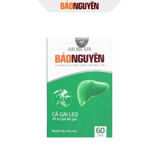 Viên Uống Giải Độc Gan Bảo Nguyên [Hộp 60 Viên]