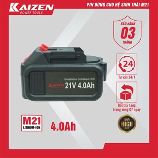 Pin Kaizen 4.0Ah 10 cell dùng cho dụng cụ pin cầm tay | Chân pin phổ thông Kaizen giá sỉ