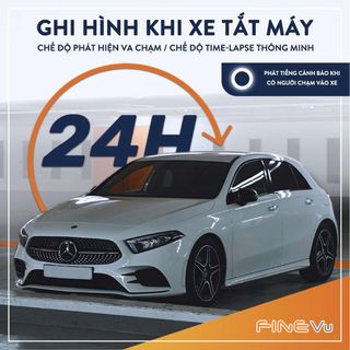 Camera hành trình ô tô FINEVU GX30 Hàn Quốc miễn phí lắp đặt