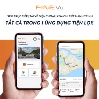 Camera hành trình ô tô FINEVU GX30 Hàn Quốc miễn phí lắp đặt