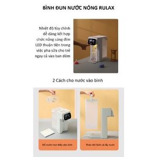 Máy Đun Nước Nóng Để Bàn RULAX Tạo Nước Sôi Chỉ Trong 2s