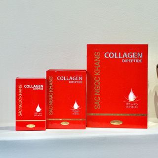 Nước Uống Collagen Dipeptide Sắc Ngọc Khang [Hộp 30 Túi] TẶNG 1 TRONG 3 QUÀ