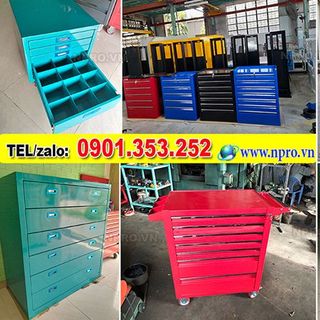 Các loại xe đẩy đựng đồ nghề thường gặp hiện nay