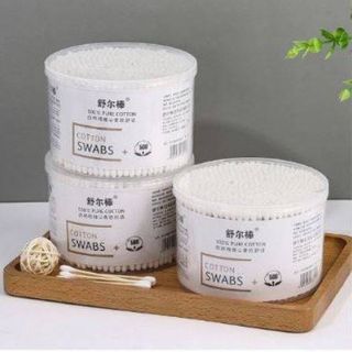 HỘP 500 TĂM BÔNG 2 ĐẦU KHÁNG KHUẨN (T120)