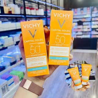 Kem chống nắng Vich y Ideal Soleil cho da dầu, da hỗn hợp 50ml