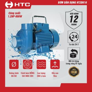 Máy bơm nước HT2DK - 16 | Máy bơm nước dân dụng HTC giá sỉ