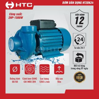 Máy bơm nước HT2DK - 24 | Máy bơm nước dân dụng HTC giá sỉ