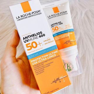 Kem Chống Nắng Cho Da Khô Nhạy Cảm La Roche-Posay Anthelios Creme Hydratante SPF50+ (VẠCH XANH DƯƠNG) 50ml