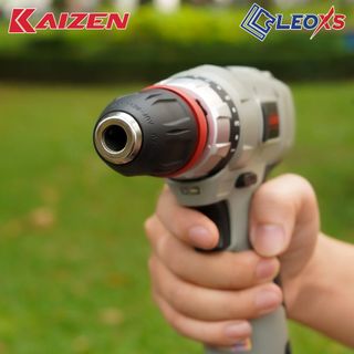 Máy khoan pin 2 chức năng Kaizen - KZ-612S điện áp 14V, đầu kẹp 10mm có thể tháo rời, pin 1.5Ah, lõi đồng