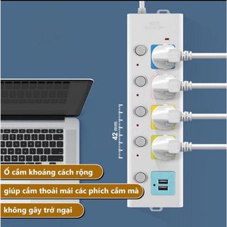 Ổ Cắm Điện Đa Năng Cao Cấp Chống Giật CTB681 - BECHP