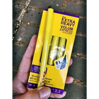Bút Kẻ Mắt Nước Maybe Lâu Trôi Chống Nước, Siêu Mảnh 0.1mm