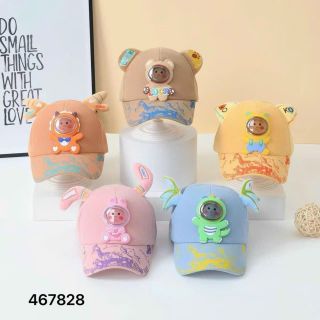 Mũ lưỡi trai trẻ em đủ mẫu đính các con vật QC