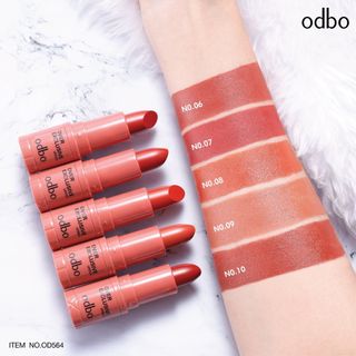 Son lì Odbo nội địa Thái màu siêu xinh son lì , mịn môi, không lộ vân môi