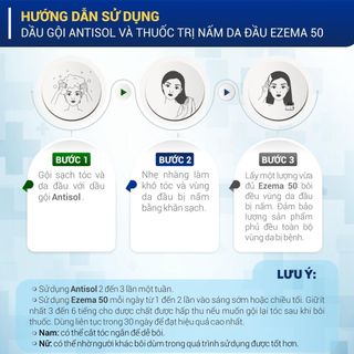 Dầu gội sạch gàu ngứa và nấm da đầu Antisol iCare Pharma 240ml