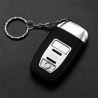 BẬT LỬA KHÈ MÓC KHOÁ XE HƠI AUDI CÓ ĐÈN PIN - XÀI GAS