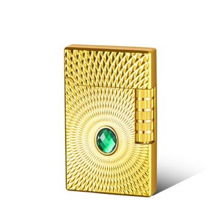 BẬT LỬA DUPONT LỐC XOÁY CẨN NGỌC LỤC BẢO THẠCH M42 - XÀI GAS
