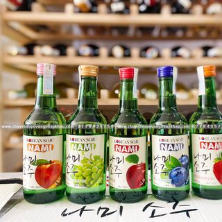 Rượu Soju Hàn Quốc nhập khẩu độc quyền Nami 360ml - giá sỉ tốt nhất thị trường giá sỉ