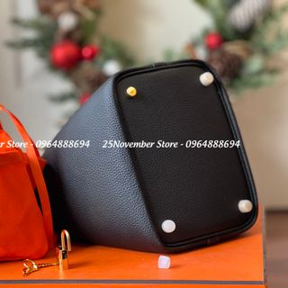𝐓𝐔́𝐈 𝐗𝐀́𝐂𝐇 Nữ Cao Cấp 𝐏𝐈𝐂𝐎𝐓𝐈𝐍 - Size 18cm - Màu Đen