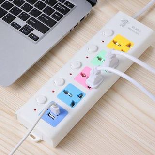 Ổ CẮM ĐIỆN USB ĐA NĂNG DÂY DÀI 2M (T70)