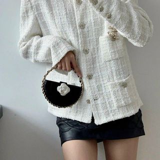 Túi xách quảng châu Mini Hoa Trà Full Box Nam Châm - 07B5519  (Chuyên sỉ túi xách sll, balo, ví, thắt lưng, túi Laptop)