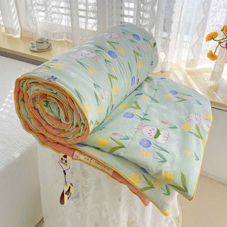 CHĂN HÈ COTTON ĐŨI HÀN QUỐC CHẦN BÔNG XƠ ĐẬU NÀNH MỀM MẠI 2×2,3M CTB677 - BECHIP