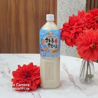 Nước gạo Hàn Quốc Sunny Day chai 1500ml - Khỏe mạnh cùng HLV Park Hang Seo