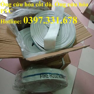 Ống cứu hỏa PCCC, Ống cứu hỏa cốt dù D40, D50, D65, D80, D100 hàng sẵn kho giá tốt