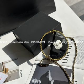 𝐓𝐮́𝐢 𝐗𝐚́𝐜𝐡 Nữ Cao Cấp 𝐂𝐋𝐔𝐓𝐂𝐇 𝐒𝐏𝐒𝐋 - Size 16cm - Màu Đen
