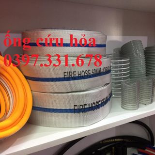 Ống cứu hỏa PCCC, Ống cứu hỏa cốt dù D40, D50, D65, D80, D100 hàng sẵn kho giá tốt