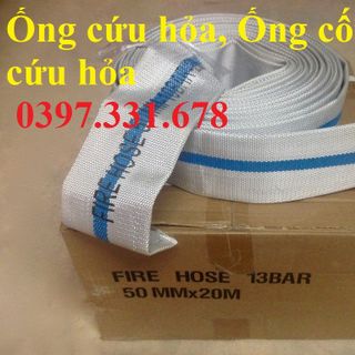 Ống cứu hỏa PCCC, Ống cứu hỏa cốt dù D40, D50, D65, D80, D100 hàng sẵn kho giá tốt