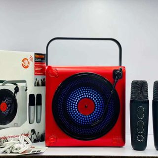 Loa Bluetooth Karaoke SDRD SD-507 (Kèm 2 Micro Không Dây)