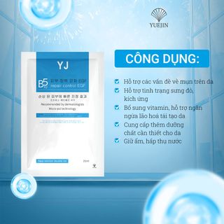 [Hộp 10 Miếng] Mặt nạ Yuejin hàn quốc B5 Repair Control EGF cấp ẩm, phục hồi làm dịu da