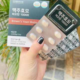 Viên Uống Biotin Men Bia Khô