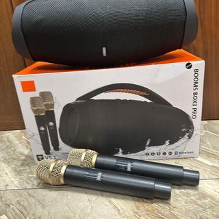 Loa Bluetooth BOOMS BOX3 PRO (Kèm 2 Micro Không Dây)
