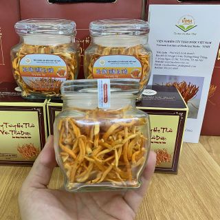Đông Trùng Hạ Thảo Viện Thảo Dược - Hoa Đông Trùng Hạ Thảo Khô 10gr - Viện Nghiên Cứu Thảo Dược Việt Nam
