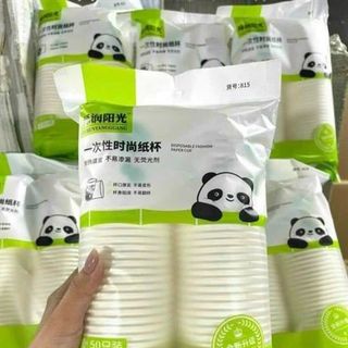 Set 50 Cốc/Ly Giấy Gấu 235ml giá sỉ